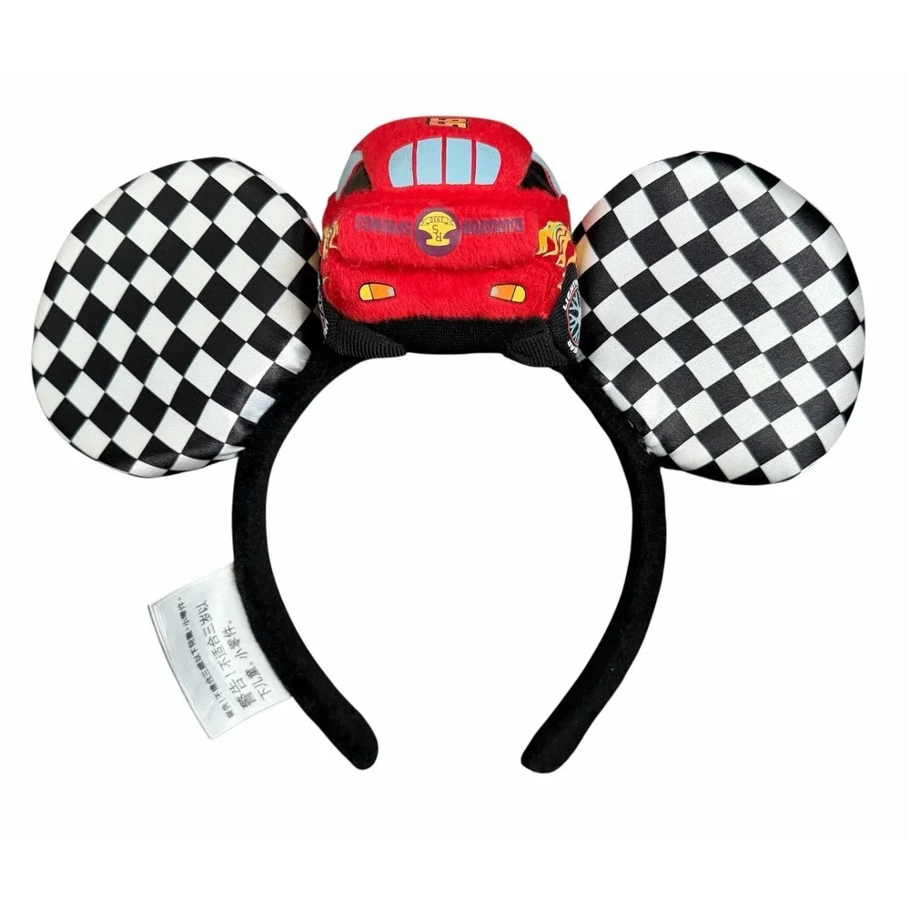 Rare Disney Cars Lightning McQueen Minnie‎ Ears Headband